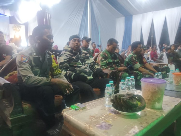 Berikan Kenyamanan Kepada Warga, Polsek Dukupuntang Gelar Pengamanan Hiburan Warga