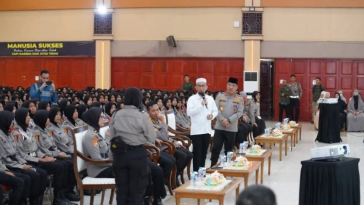 Pendidikan Siswa Qur'ani Ciptakan Bintara Polwan Berakhlak Mulia dan Berbudi Pekerti Luhur