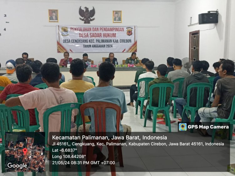 Kapolsek Gempol Berikan Penyuluhan Desa Sadar Hukum