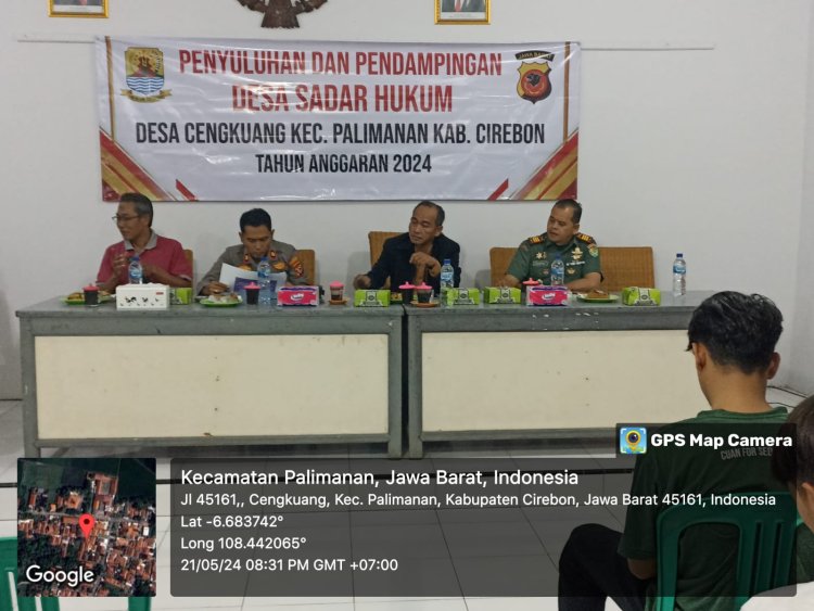 Kapolsek Gempol Berikan Penyuluhan Desa Sadar Hukum