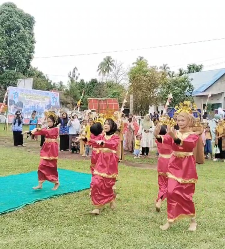 Pelepasan Siswa Kelas VI SDN 6 Kaur di Sambut Dengan Kemeriahan