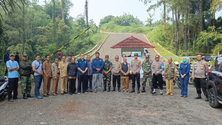 Forkopimcam Sukabumi Hadiri Sosialisasi Pembukaan Gerbang  Akses Jalan