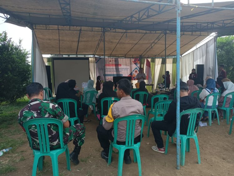 Sinergitas TNI -Polri, Bhabinkamtibmas dan Babinsa Desa Langensari Hadiri Giat Workshop UMKM