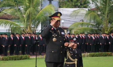 Polda Sulut Gelar Upacara Peringati Hari Lahir Pancasila Tahun 2024