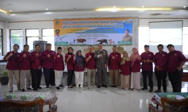 DKP3 Kota Sukabumi Gelar Pelatihan Pengelolaan Hewan Qurban untuk DKM