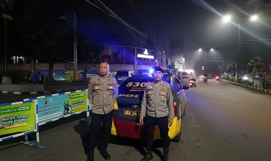 Polsek Cikole Laksanakan Giat Patroli, Antisipasi Malam Minggu