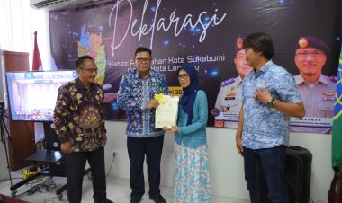 Kota Sukabumi Raih Status Kota Lengkap