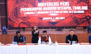 Polri Tangkap Buronan Thailand Paling Dicari