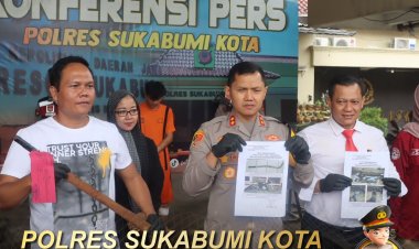 Polres Sukabumi Kota Tangkap DPO Pelaku Pembacokan  Pedagang Sayur di Cisaat