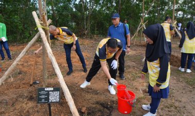 Penanaman Pohon dan Senam Sehat Ramaikan Agenda Rakernas Apeksi XVII di Balikpapan