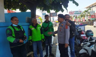 Unit Samapta Polsek Cikole Laksanakan Patroli Dialogis