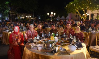 Penjabat Wali Kota Sukabumi Hadiri Gala Dinner Rakernas XXVII Apeksi di Balikpapan