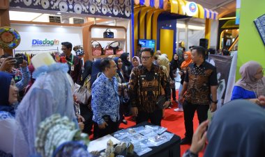Ketua Tim Penggerak PKK Kota Sukabumi Hadiri Indonesia City Expo (ICE) 2024