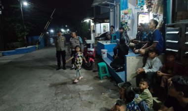 Polsek Sukaraja  Tingkatkan Patroli Malam, Persempit Ruang Gerak Aksi Kejahatan