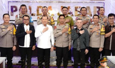 Kapolda Jabar Terima Kunjungan Ketua Mahkamah Kehormatan  Dewan DPR RI