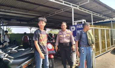 Berikan Kenyamanan Warga, Polsek Cisaat Kontrol Objek Wisata