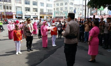 Kapolda Kunker ke Polresta Manado, Ingatkan Personel Hindari Pelanggaran