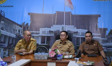 Secara Darling, Jajaran Pemkot Sukabumi Ikuti Rakor Pengendalian Inflasi Daerah  dari Kemendagri