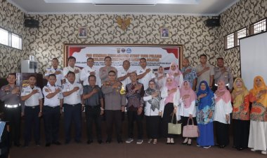 Polres Lampung Selatan Gelar Diskusi Bersama Tingkatkan Keselamatan Study Tour dengan Kolaborasi Multi Sektor