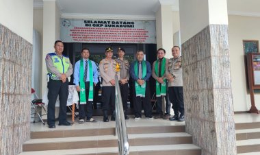 Polsek Sukaraja Gelar Pengamanan dan Minggu Kasih di Gereja