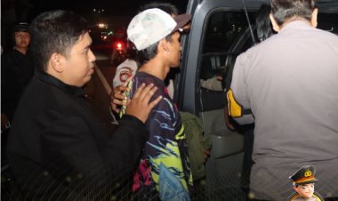 Saat Gelar Patroli KRYD, Polisi dan TNI di Sukabumi Amankan Sajam Hingga Knalpot Brong