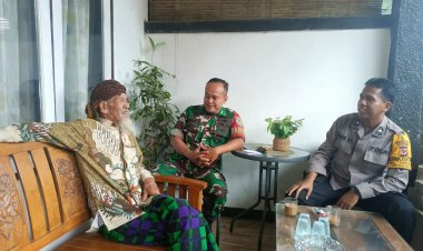 Pererat Silaturahmi, Sinergitas TNI-Polri Sambangi Tokoh Masyarakat