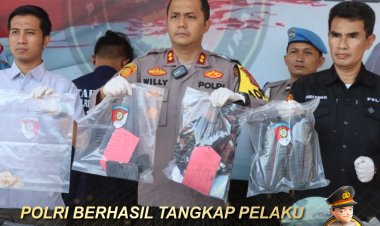 Polri Berhasil Tangkap Pelaku Pembunuhan Berencana Dalam Waktu 12 Jam