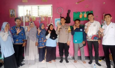 Targetkan Zero Stunting, Bhabinkamtibmas Gencar Monitoring Posyandu