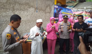 Polri Peduli Untuk Negeri, Kapolres Sukabumi Kota Resmikan Rutilahu Jadi Rumah Layak Huni