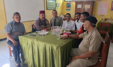 Sambangi Warga, Bhabinkamtibmas Berikan Himbauan Kamtibmas Kepada Warga