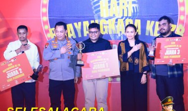 Selesai Gelar Acara Stand Up Comedi,Polri:Kritik Kita Tindaklanjuti