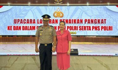 31 Pati Polri Naik Pangkat, Winston Tommy Watuliu Resmi Jenderal Bintang Dua