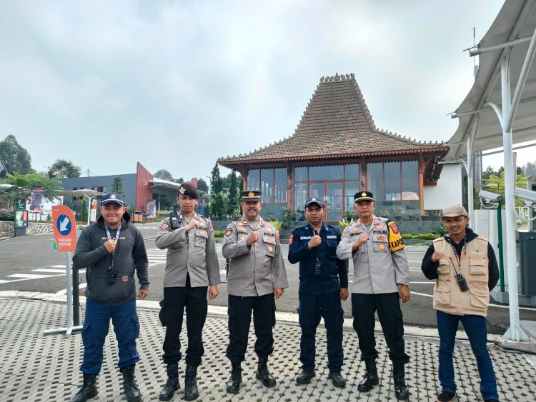 Ciptakan Wilayah Aman dan Nyaman, Kapolsek Sukaraja Pantau Lokasi Wisata