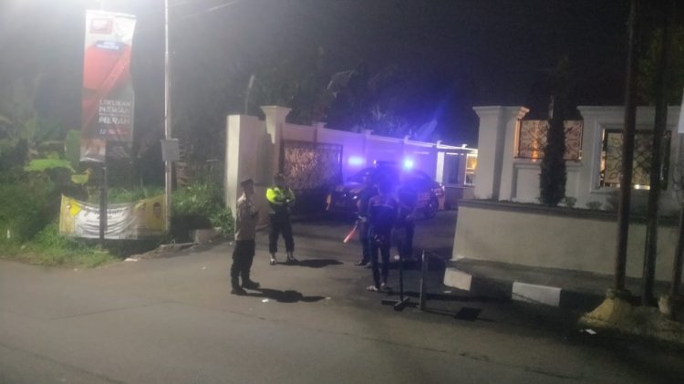 Polsek Sukabumi Lakukan Patroli Serta Himbau Satpam