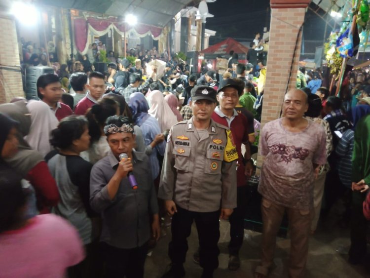 Sinergitas TNI -Polri, Bhabinkamtibmas Bersama Babinsa Laksanakan Pengamanan Mapak Sri