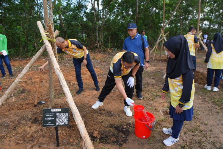 Penanaman Pohon dan Senam Sehat Ramaikan Agenda Rakernas Apeksi XVII di Balikpapan
