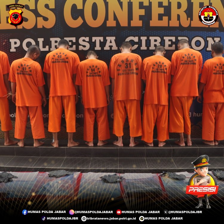 Satresnarkoba Polresta Cirebon Ungkap 13 Kasus Sabu-sabu  dan OKT Selama Bulan Mei