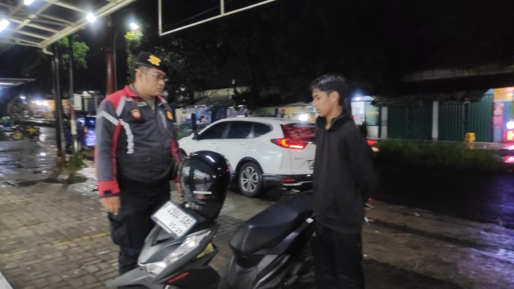 Cegah Kejahatan Malam,Polsek Kebonpedes Tingkatkan Patroli Dialogis