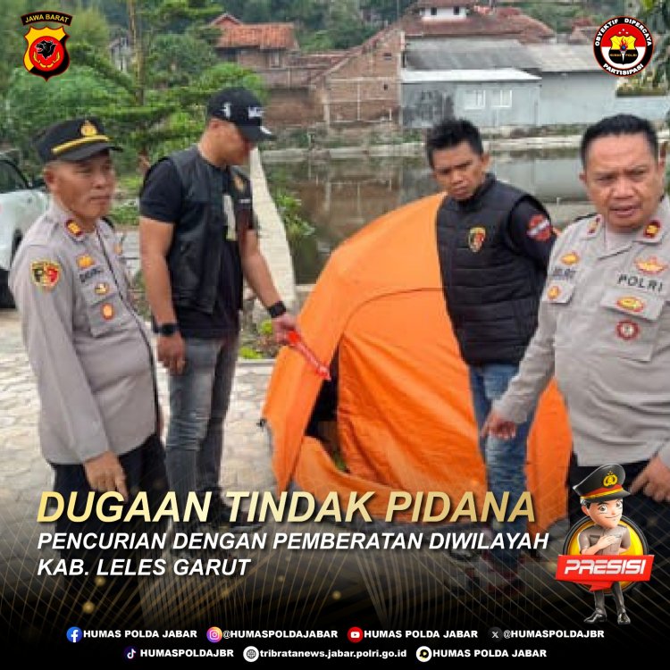 Dugaan Tindak Pidana Pencurian  Dengan Pemberatan di Wilayah Garut