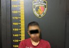 Satreskrim Polres Pesawaran Ringkus Pelaku Penipuan Sepeda Motor di Desa Bagelen