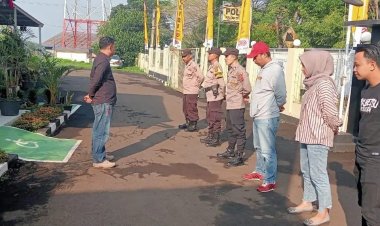 Polsek Citamiang, Gelar Apel Pagi Sebagai Bentuk Disiplin