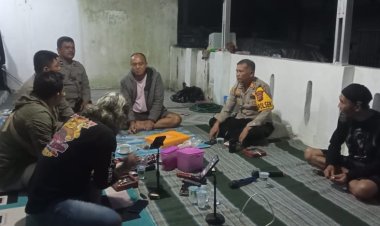 Jaga Kondusifitas Kamtibmas, Kapolsek Sukaraja Gelar Ngariung Bareng