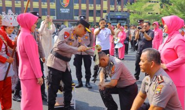 118 Personel Naik Pangkat Setingkat Lebih Tinggi, Kapolda Lampung: Harus Disyukuri dan Dijaga