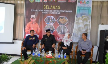 Selaras Sekolah Lapang Agribisnis Holtikultura,  Dorong Ketahanan Pangan dan Lahirkan Petani Milenial