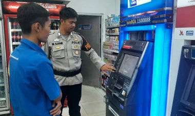Antisipasi Kejahatan Perbankan, Polsek Lembursitu Tingkatkan Patroli