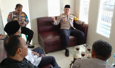 Jaga Kamtibmas, Kapolsek Sukabumi Lakukan Dialogis Dengan Tokoh Masyarakat