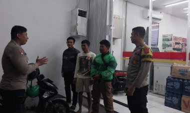 Antisipasi Gangguan Kamtibmas, Polsek Kadudampit Gelar Patroli KRYD