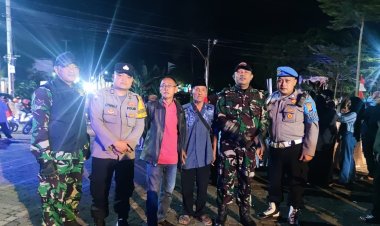 Ciptakan Kamtibmas Aman Kondusif,Polsek Sukaraja Gelar Patroli Tiga Pilar