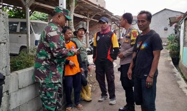Bhabinkamtibmas Kelurahan Karang tengah Gunung puyuh, Tingkatkan Kinerja Agar Kamtibmas Selalu Kondusif