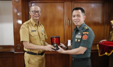 Pemkot Sukabumi Terima Kunjungan Peserta Studi Pelatihan Kepemimpinan Administrator Mabes TNI